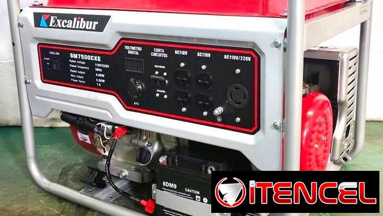 40% DE DESCUENTO EN EL GENERADOR SM7500CXE* (110 V + 220 V, ARRANQUE ELÉCTRICO + CONTROL REMOTO, OPCIONAL: ATS) – ¡DISPO