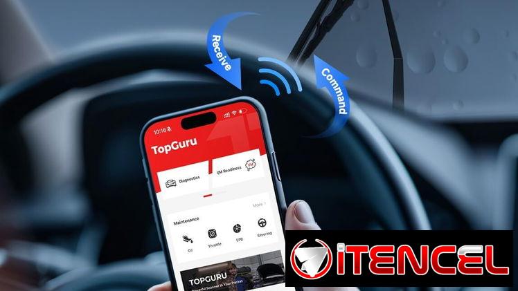 🌟🌟TopScan Lite OBD2 Escáner Bluetooth, escáner bidireccional inalámbrico llamar al 54835990