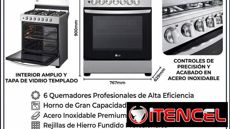 🔥🔥 ¡OFERTA IMPERDIBLE: Estufa LG NUEVA! Modelo LRGZ5253S 🔥🔥