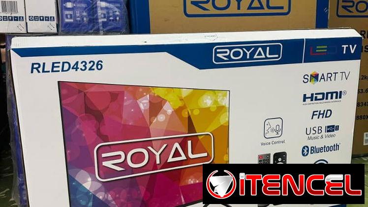 Televisor marca Royal smart tv de 43 pulgadas
