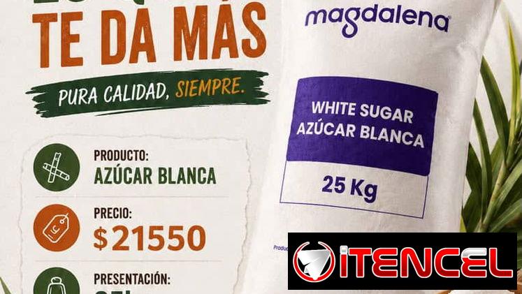 Venta de harina, arroz y azúcar disponibles en almacén en 13 y14