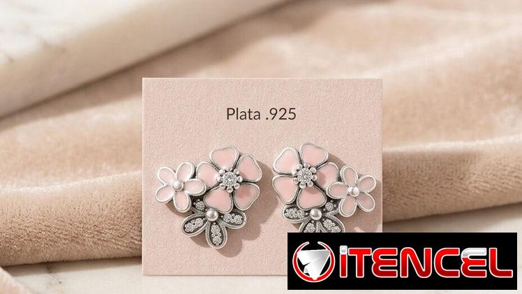 Aretes Pandora de plata s’925