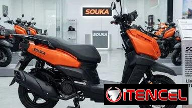 Moto automática de combustión 125 cc