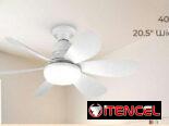 Ventilador de techo bombillo con socket