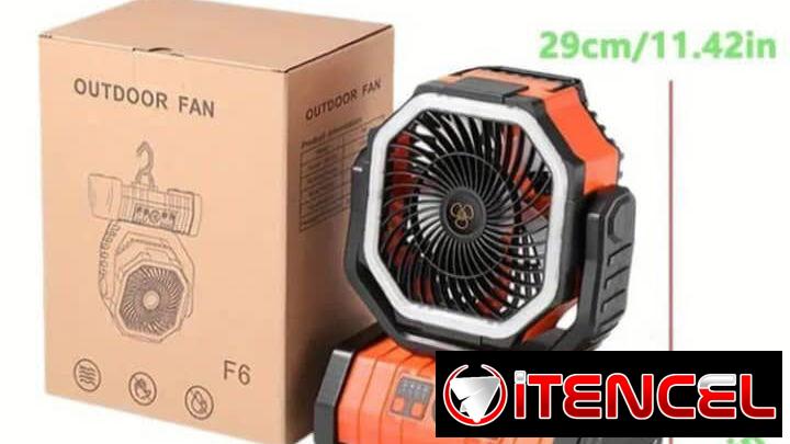 Ventilador Recargable