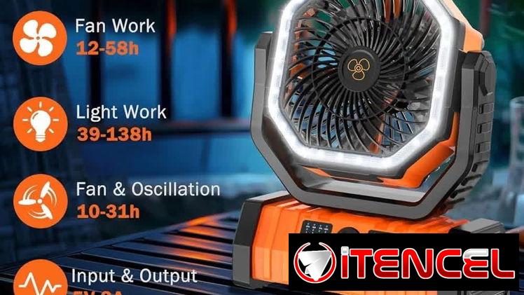 ventilador recargable f6 original