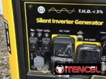 Planta eléctrica Silenciosa de gasolina ,3500 W