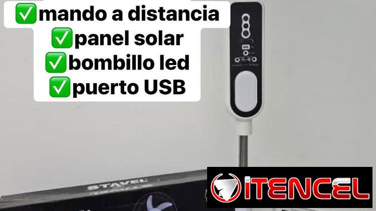 Ventilador recargable
