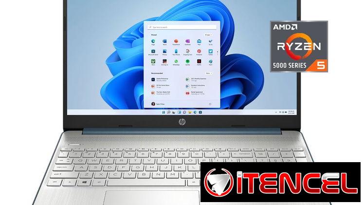 LAPTOP 🎁NUEVA🎁📦CAJA, HP (15-ef2126wm), 15.6″ FHD IPS Antireflejo, AMD Ryzen 5 5500U, 8GB RAM, Radeon, 256GB SSD