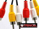 Cable RCA a RCA 3×3 1.5 Metros Macho cable audio y video PUNTAS DODARAS —  5.887.2360