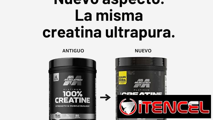 ✔️creatina MuscleTech Platinum 80 servicios