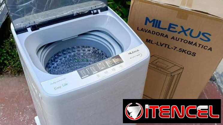 LAVADORA AUTOMATICA MILEXUS 7.5 KG