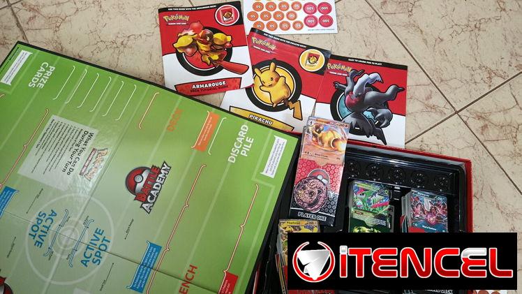 Juego de Pokémon TCG battles Academy