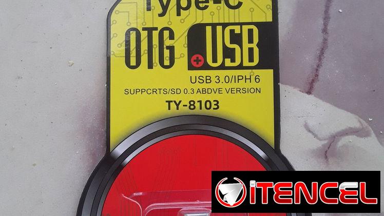 Adaptador OTG 3.0 para memoria flash y otros aditamentos. ( Para Teléfonos con puerto tipo C)  Precio: 1200 mn
