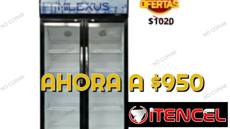 Nevera Vertical 19.7 exhibidora MILEXUS