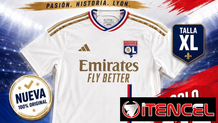 ⚽ Camiseta Olympique Lyonnais 🔵🔴⚪