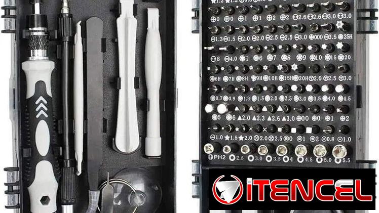 Nuevos en su caja. Mini destornillador 🪛 milimétricos 115 en 1. Kit para celular, laptop…