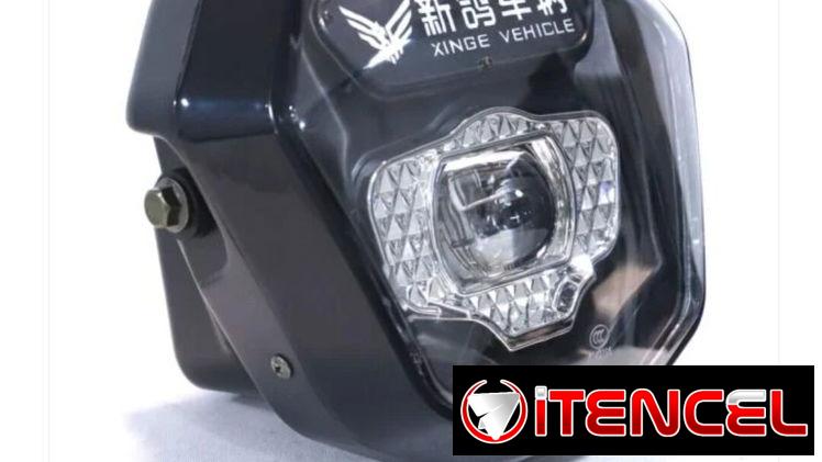 Farol delantero para triciclo