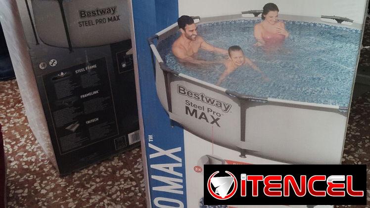 Piscina Bestway Steel Pro Max 3.05 m x 76 cm + Recirculador
