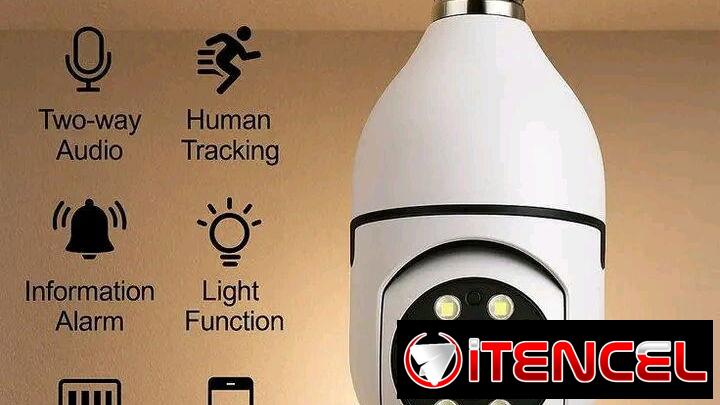 🔐 CÁMARA DE SEGURIDAD WIFI INTELIGENTE 🔐📷 ¡Vigila tu hogar o negocio desde tu celular! 🔥