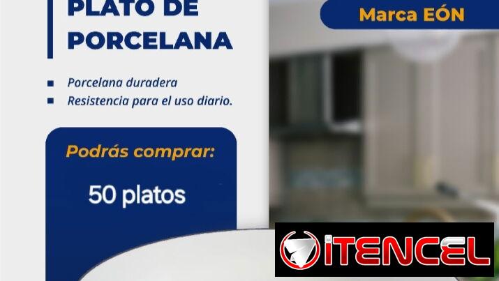 Platos de porcelana