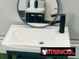 Mueble con lavamano + espejo y mescladora