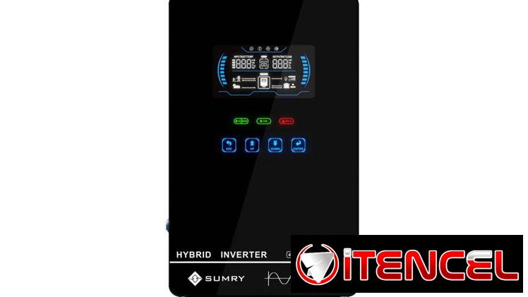 Inversor Híbrido SUMRY 4.0Kw  24v ~ 110v Ac Precio: 450 USD Cell : 58420611 #SUMRY #InversorHíbrido #EnergíaSolar #Venta