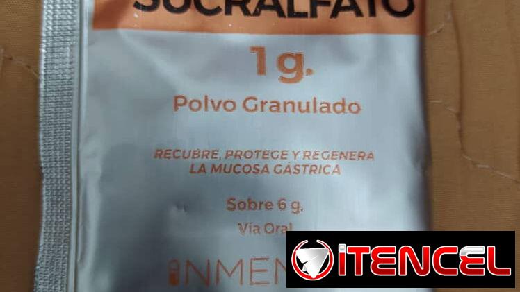 Sucralfato en polvo para suspensión