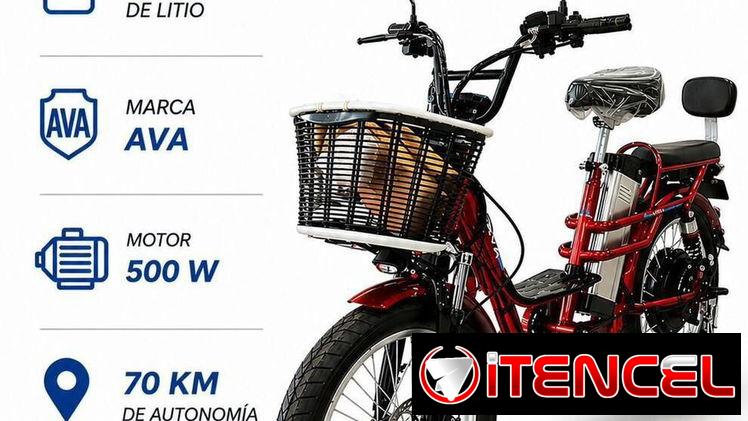 Bicicleta eléctrica marca Ava 48 v 20 amp 🇵🇦