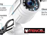 ZOSI Cámara de seguridad (Suelta) HD 1920TVL de 2 MP 1080p