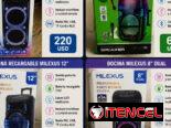 TELEVISORES, VENTILADORES Y BOCINAS