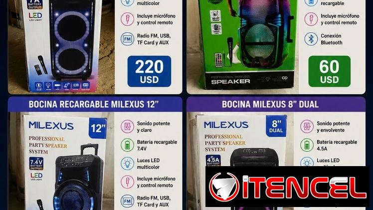 TELEVISORES, VENTILADORES Y BOCINAS