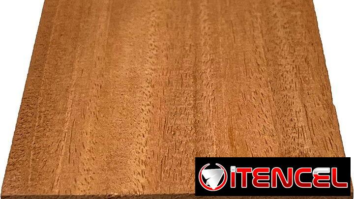Tablón de madera africana. Ideal para barra, trabajos finos o proyectos de artesanía.
