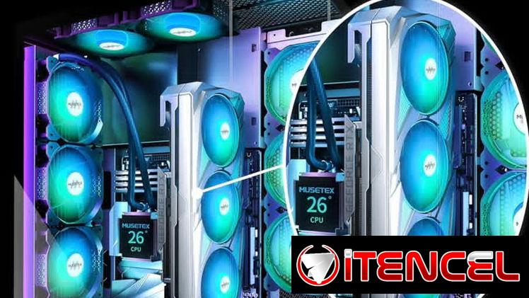 Chasis GAMING Pecera 270° Instalación de forma vertical