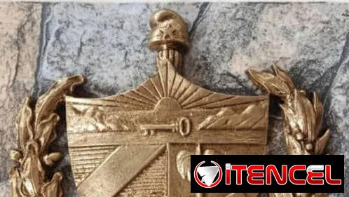 Escudo de Cuba,de Bronce