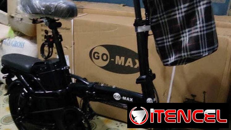 ‼️APROVECHEN QUE SE ACABA ‼️ BICICLETA ELÉCTRICA PLEGABLE GO-MAX F9: