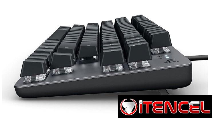 ⌨️Teclado Mecánico Logitech K835 TKL Español Con Cable🔵 Switches Táctiles Azules + Diseño Compacto Para Escritorio🖥️