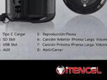 Bocina recargable marca 1hora