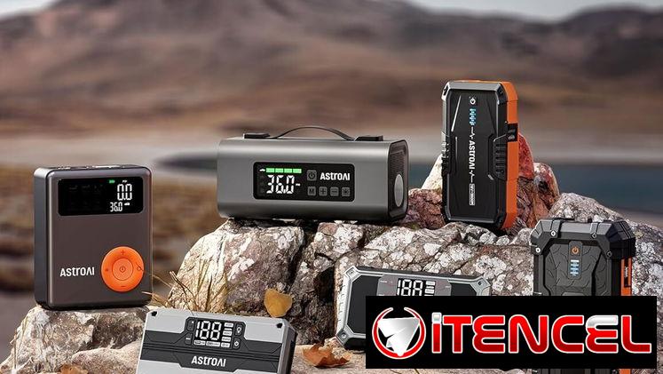 🚗 ARRANCADOR AUTO ASTROAI 1500A 12V + POWER BANK + LINTERNA LED PARA GASOLINA/DIÉSEL ENVÍO DISPONIBLE + GARANTÍA