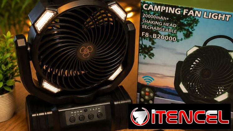 Ventilador Recargable F8 (t)