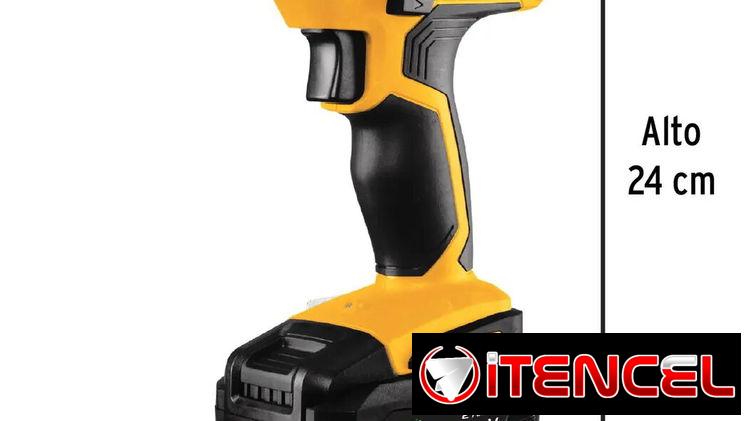 Kit rotomartillo/destornillador 1/2″, 20V con 32 accesorios PRETUL
