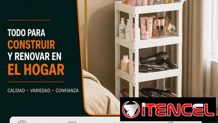 Organizadores, estantes, plateros, organizadores de baño