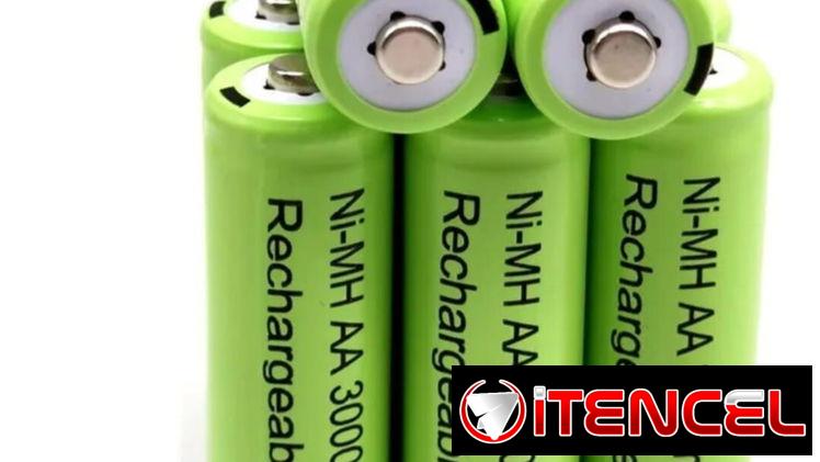Batería recargable Nimh AA de 1.2V y 3000Mah