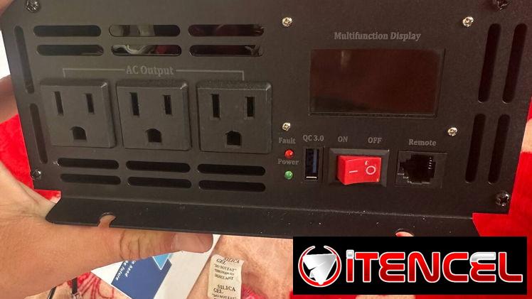 Inversor Inverter VEVOR 12v a 110v esto si es marca, nada de esos chinitos que venden por ahi