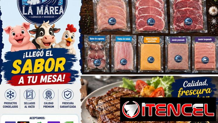 Carne de res, carnero, Cerdo, pollo, pescado, mariscos y más