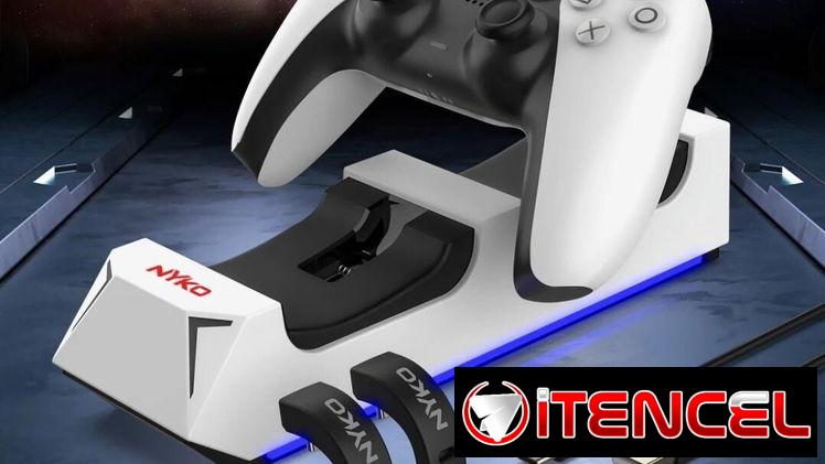 En nuestra  tienda ‼️.Bases de carga Nyko para mandos de PlayStation 5