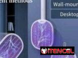 Lámpara portátil y raquetas matamosquitos. Ideal para apagones