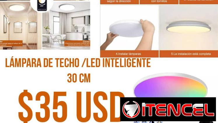 Lámpara de Techo Inteligente 🧠 30 cm