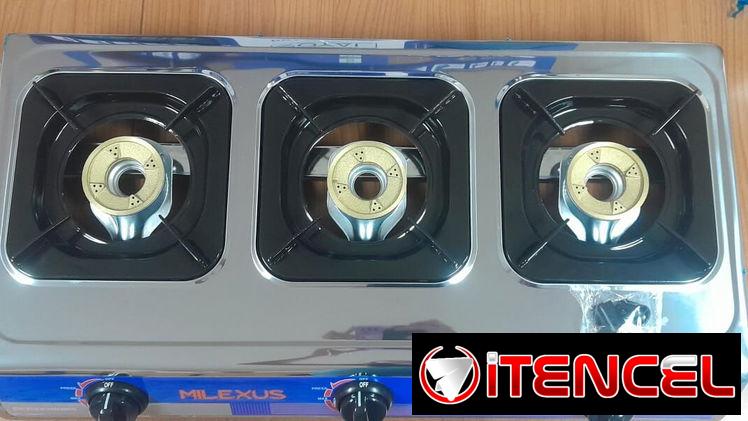 🚧 COCINA DE MESA MILEXUS 3 QUEMADORES 🚧