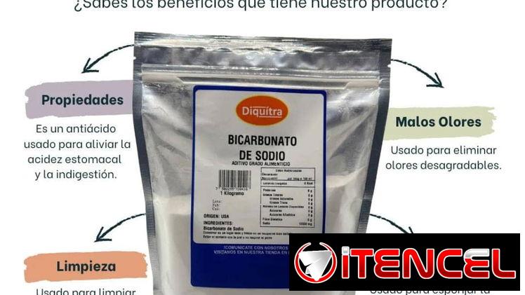 Bicarbonato de Sodio  Aditivo grado Alimenticio  1 kg